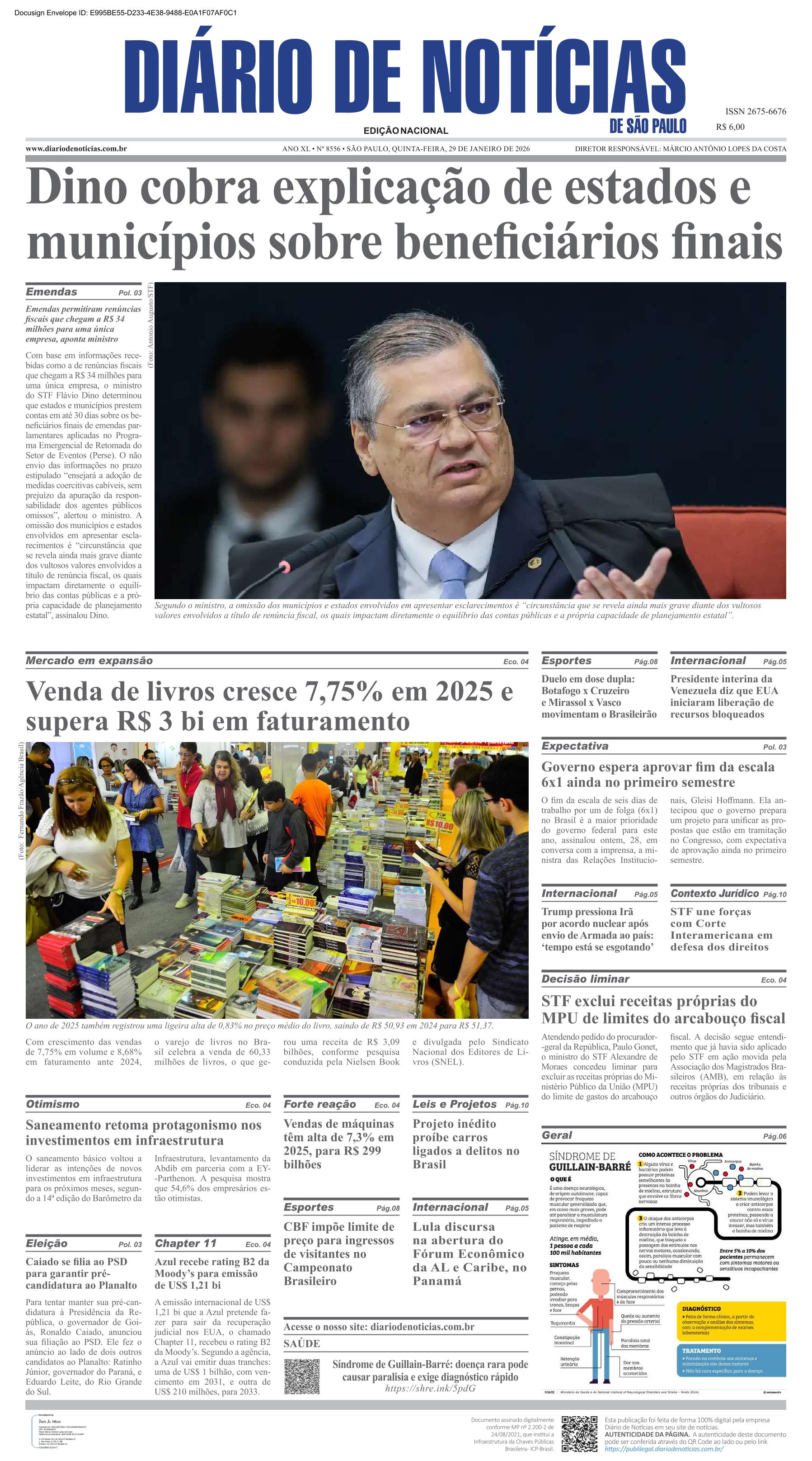 Capa do Jornal