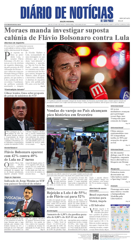 Capa do Jornal