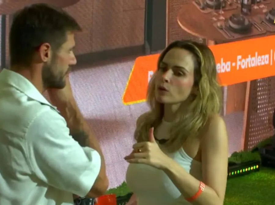 BBB 26: Ana Paula faz piada com nomes de Jonas e Cowboy após veto na Festa do Líder