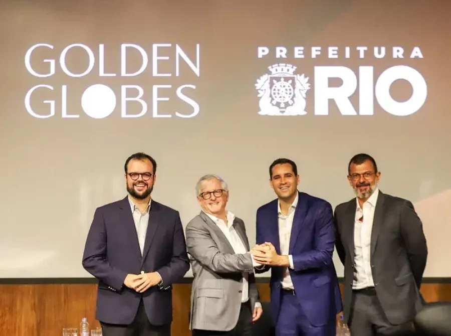 Globo de Ouro realiza 1ª gala internacional no Rio e celebra artistas brasileiros