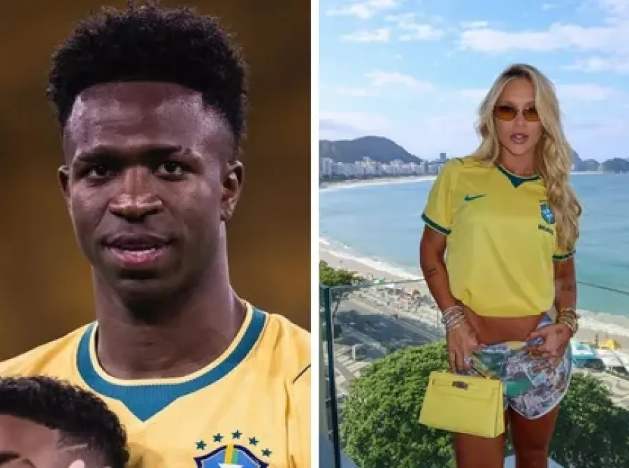Vini Jr. reclama de insultos a Virgínia em jogo do Brasil: 'Respeito e carinho seguem'