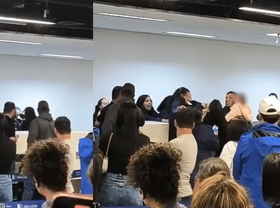Passageira agride funcionários após discussão sobre check-in no Aeroporto de Guarulhos