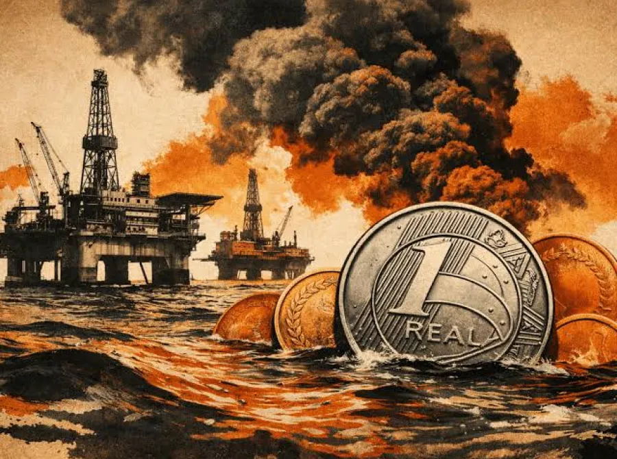 Petróleo dispara: Brent chega perto de US$ 92 com tensão no Ormuz — bolsas asiáticas despencam